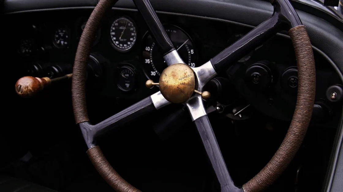 Keep steering wheel controls head unit shown in a real car